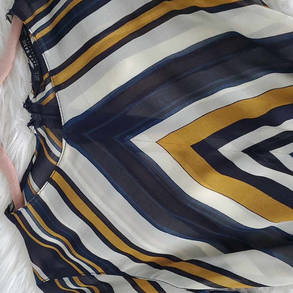 Zara Basic Blouse Small - image 2